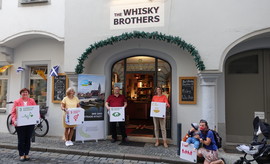 Regensburg: The Whisky Brothers öffnet ebenfalls die Pforten für die Faire Woche. © Andreas Hiermer / The Whisky Brothers