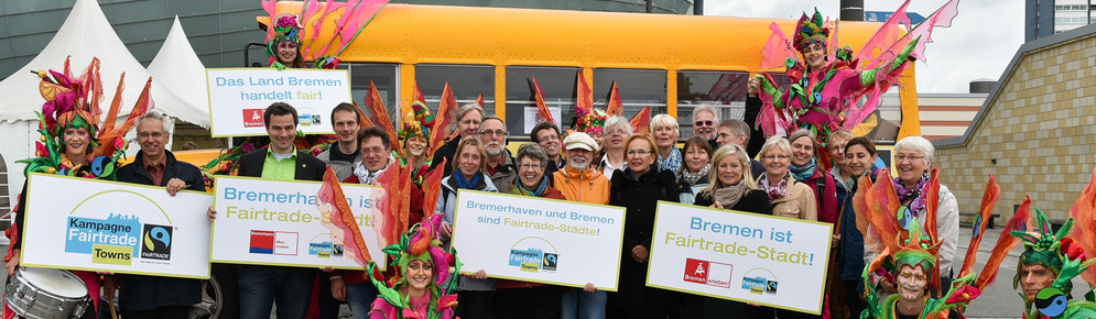Vernetzen Sie sich mit anderen Fairtrade-Towns. Bild: TransFair e.V. / Christian Kluge