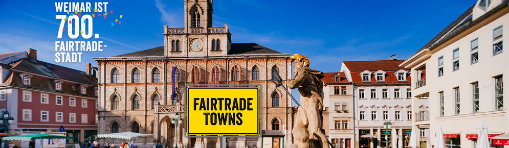 Weimar ist 700. Fairtrade-Town (Bild: TransFair e.V.)